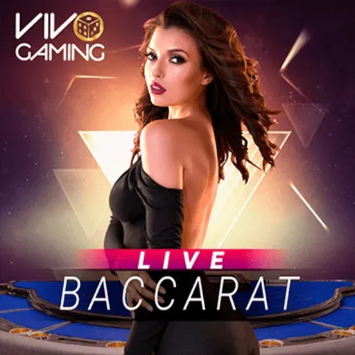Live Baccarat by Vivo Gaming in the Casino Fiz lobby